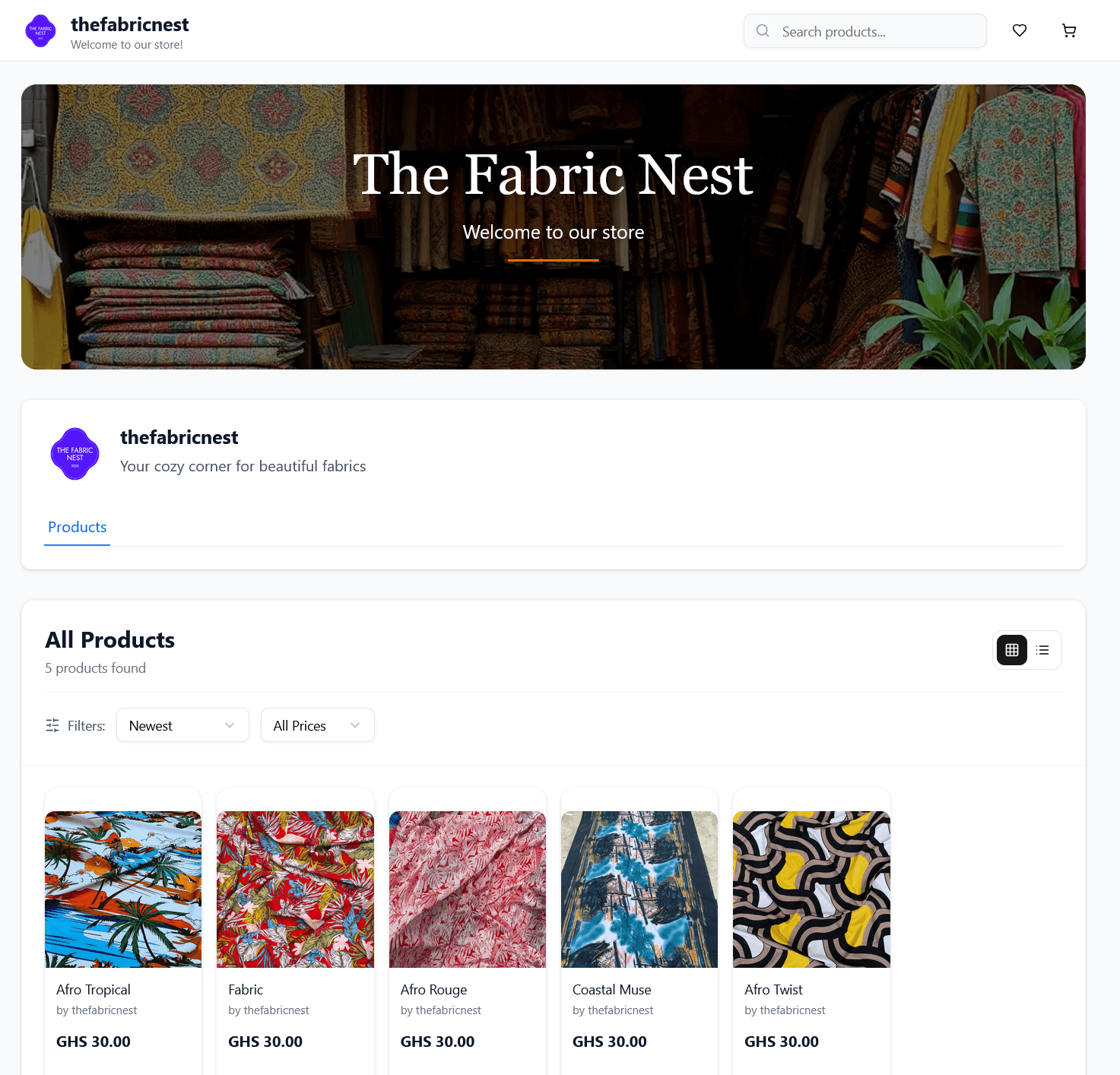 dmstores platform dashboard